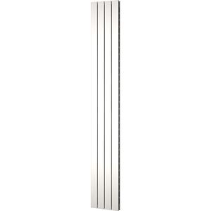 Designradiator plieger cavallino retto dubbel 905 watt middenaansluiting 200x29,8 cm wit