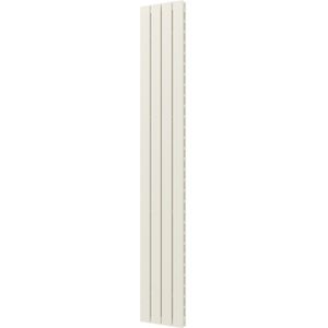 Designradiator Plieger Cavallino Retto Dubbel 905 Watt Middenaansluiting 200x29,8 cm Wit Structuur