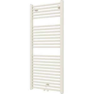 Designradiator plieger palmyra 580 watt midden- of zijaansluiting 117,5x50 cm wit structuur