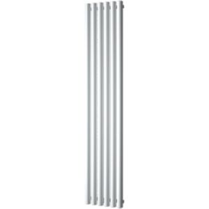 Designradiator plieger trento 814 watt middenaansluiting 180x35 cm wit