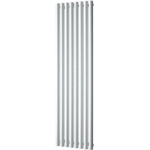 Designradiator plieger trento 1086 watt middenaansluiting 180x47 cm mat wit