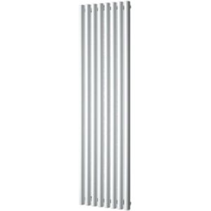 Designradiator plieger trento 1086 watt middenaansluiting 180x47 cm pergamon