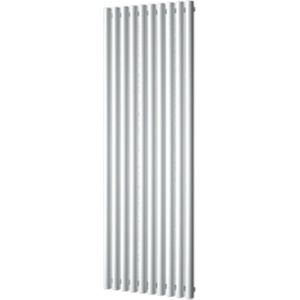 Designradiator plieger trento 1357 watt middenaansluiting 180x59 cm donkergrijs structuur