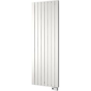 Designradiator Plieger Cavallino Retto Elektrisch 1200 Watt 180x60,2 cm Pearl Grey
