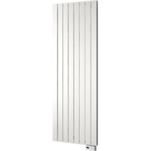 Designradiator plieger cavallino retto elektrisch 1200 watt 180x60,2 cm zwart