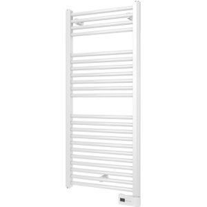 Plieger Palermo-EL III/Fischio Elektrische Designradiator Horizontaal 1111x500mm 500W Wit (RAL9016)