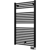 Designradiator elektrisch bws palian-el 111,1x60 cm 600 watt antraciet metallic