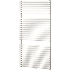 Plieger Florian Nxt M designradiator enkel horizontaal met middenaansluiting 1216x500mm 646W mat zwart 7250360