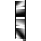 Designradiator elektrisch bws palian-el 170,2x60 cm 900 watt mat zwart