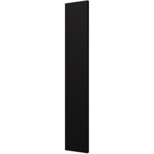 Designradiator Plieger Perugia 535 Watt Middenaansluiting 180,6x30,4 cm Mat Zwart