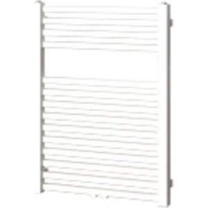 Designradiator Plieger Roma M 80,5 x 60 cm 458 Watt Middenaansluiting Wit Structuur