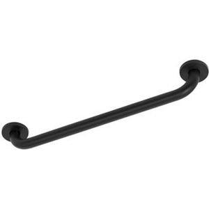 Plieger Vigo Badgreep – Badgreep RVS – Met Schroeven – Handgreep Badkamer 45 cm – Zwart