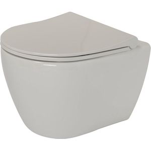 Plieger - Lima - Wandcloset - Wit - Rimless - Softclose