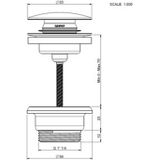 Plieger Afvoerplug 2in1-Systeem 5/4'' Aansluiting Chroom