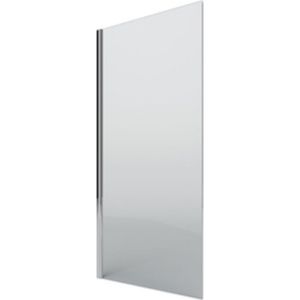 Douchewand Plieger Panorama 6mm 80x200cm Exclusief Muursteun Chroom/Helder