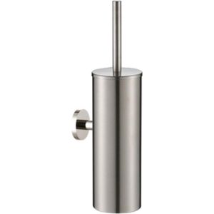 Plieger - Vigo - Toiletborstelhouder - Geborsteld Chroom - Wandbevestiging