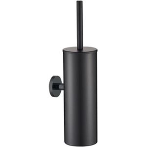 Plieger Vigo Toiletborstelhouder - Wandbevestiging - 38 cm - Mat zwart