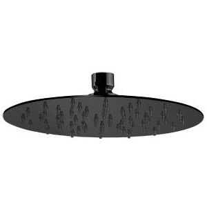 Plieger Napoli hoofddouche rond Ø20cm 9L/min. mat zwart