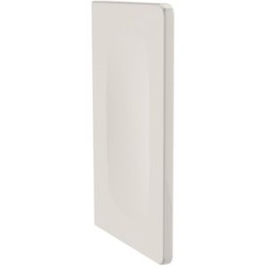 Urinoirschot Plieger Kansas 73x47.5 cm Keramisch Excl. Bevestigingsset Mat Wit
