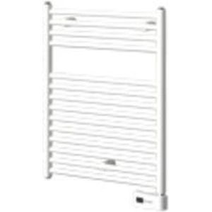 Plieger Vulcano-EL/Fischio Designradiator – Handdoekradiator – 68.8 cm x 55 cm - 300 Watt – Wit