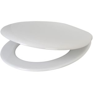 Plieger Smart closetzitting met deksel met softclose wit