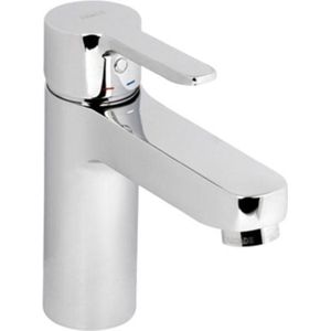 Plieger New Way Wastafelkraan - Chroom Waste - Eengreeps - Messing