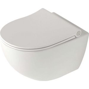 Plieger Zano randloos toilet diepspoel met softclose zitting wit