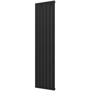 Plieger Cavallino Retto EL elektrische radiator - Nexus zonder thermostaat - 180x45cm - 1000 watt - donkergrijs structuur 1317091