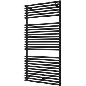 Elektrische design radiator florian nxt el nexus 121,6x50 cm 600watt zonder thermostaat structuur donkergrijs