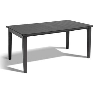 ALLIBERT Futura loft tafel 165x95 cm, grafiet - grijs 197535