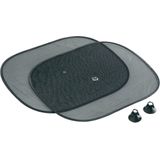 All Ride - Zonnescherm - Zwart - Nylon - Set van 2 stuks