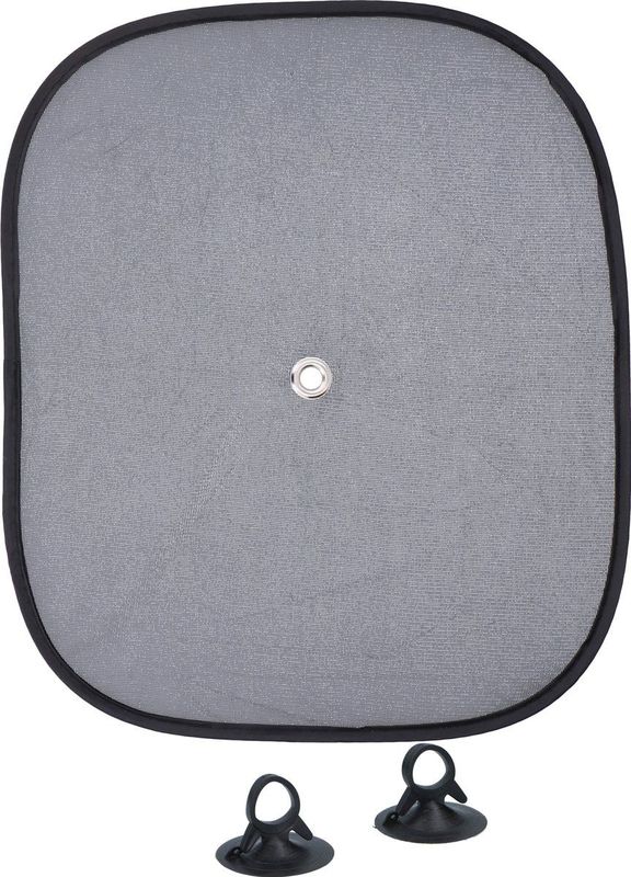 All Ride - Zonnescherm - Zwart - Nylon - Set van 2 stuks