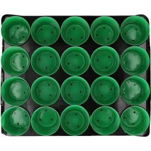 Kinzo Kweekpotten Met Tray 6 X 25,4 X 30 Cm 20 Stuks