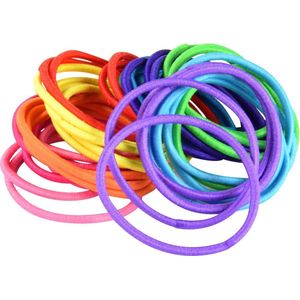 Hair elastics 40pcs no metal