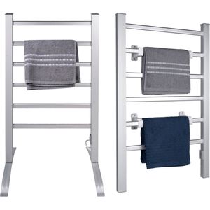 Dirt Devil Handdoekrek - Elektrische Handdoekradiator - 90x53cm - Aluminium
