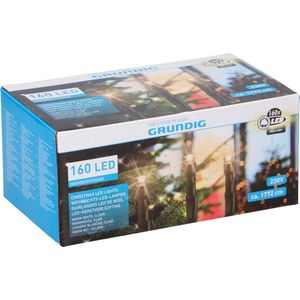 GRUNDIG 8711252064932 kerstverlichting 180 LED binnen en buiten, geel