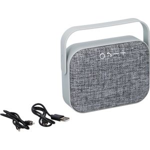 Dunlop Speaker - Bluetooth - 3W - Oplaadbaar - Grijs
