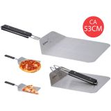 Alpina Pizzaschep - Voor Inklapbaar Handvat - RVS - 53 cm