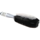 All-Ride - Velgenborstel - U-vorm - Kunststof haren - Blauw - 28 cm