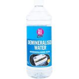 All ride Gedestilleerd water - 1 fles van 1 liter - Gedemineraliseerd water - Accu water - Strijk water
