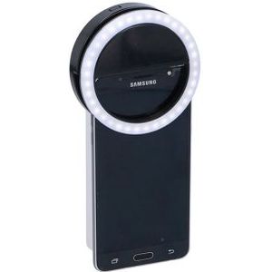 Grundig Selfie Ring Light - 36 LED's - 3 Standen - Ø8,5 cm