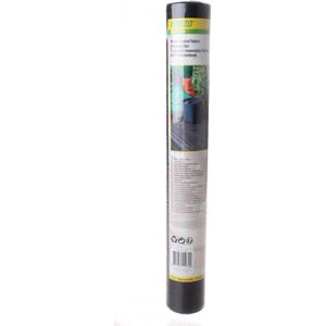 Kinzo Anti-worteldoek 1,5 X 8 Meter Zwart