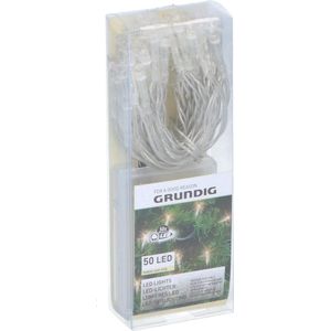 Grundig Kerstboomverlichting 50 Led Wit 120 Cm