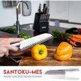 alpina Messenset - Messenblok - 15-delig - RVS - Zwart/ Zilver