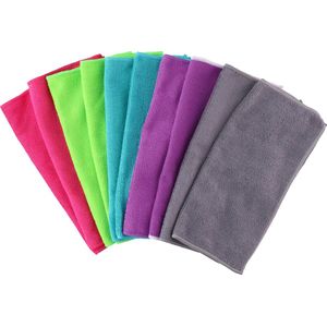 Lifetime Clean Microvezeldoekjes - 10 Stuks - Microvezeldoek - Raamdoek - Duurzaam - Meerdere Kleuren