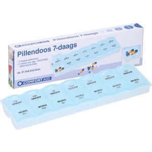 Pillendoosje klein - 7 dagen - Ochtend en avond - Medicatiedoos - Pillen box - Pil organizer