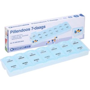 Comfort Aid - Pillendoosje - 7 Dagen - Ochtend en Avond - Medicatiedoos
