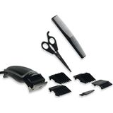 DUNLOP Tondeuse - Krachtige 3 Watt Motor - met Snoer - 4 Opzetkammen - met Schaar en Kam