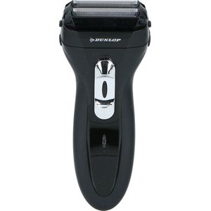 Dunlop Oplaadbaar Scheerapparaat - met Snor- en Baardtrimmer - Dubbele Scheerkoppen - Reinigingsborsteltje