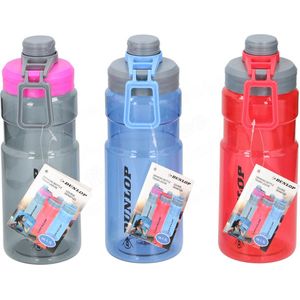 Dunlop Drinkfles 1,1 Liter Polyetheen 24,5 Cm Grijs/roze